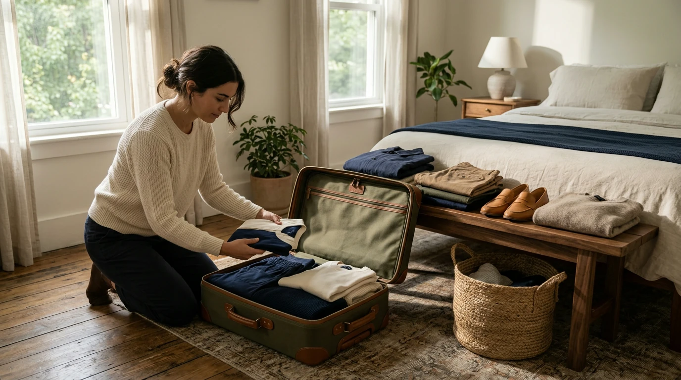 5 4 3 2 1 Capsule Wardrobe: Easy Packing Guide