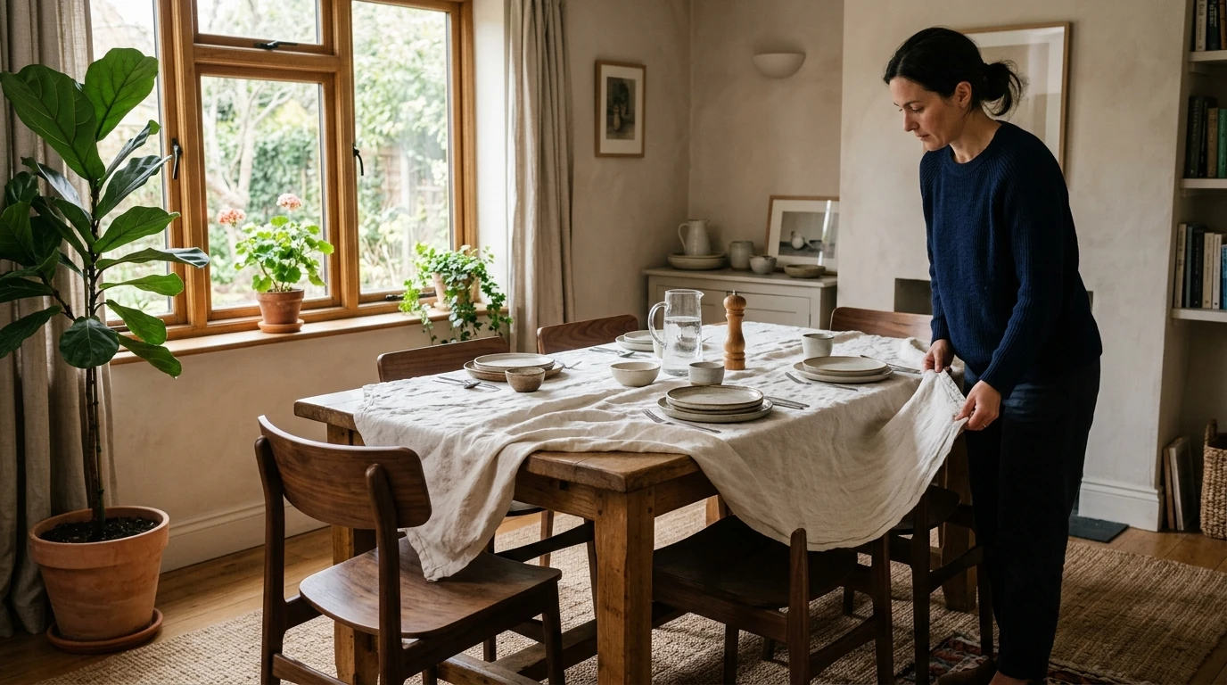 Best Tablecloth for a Dining Room: Size, Fabric & Care