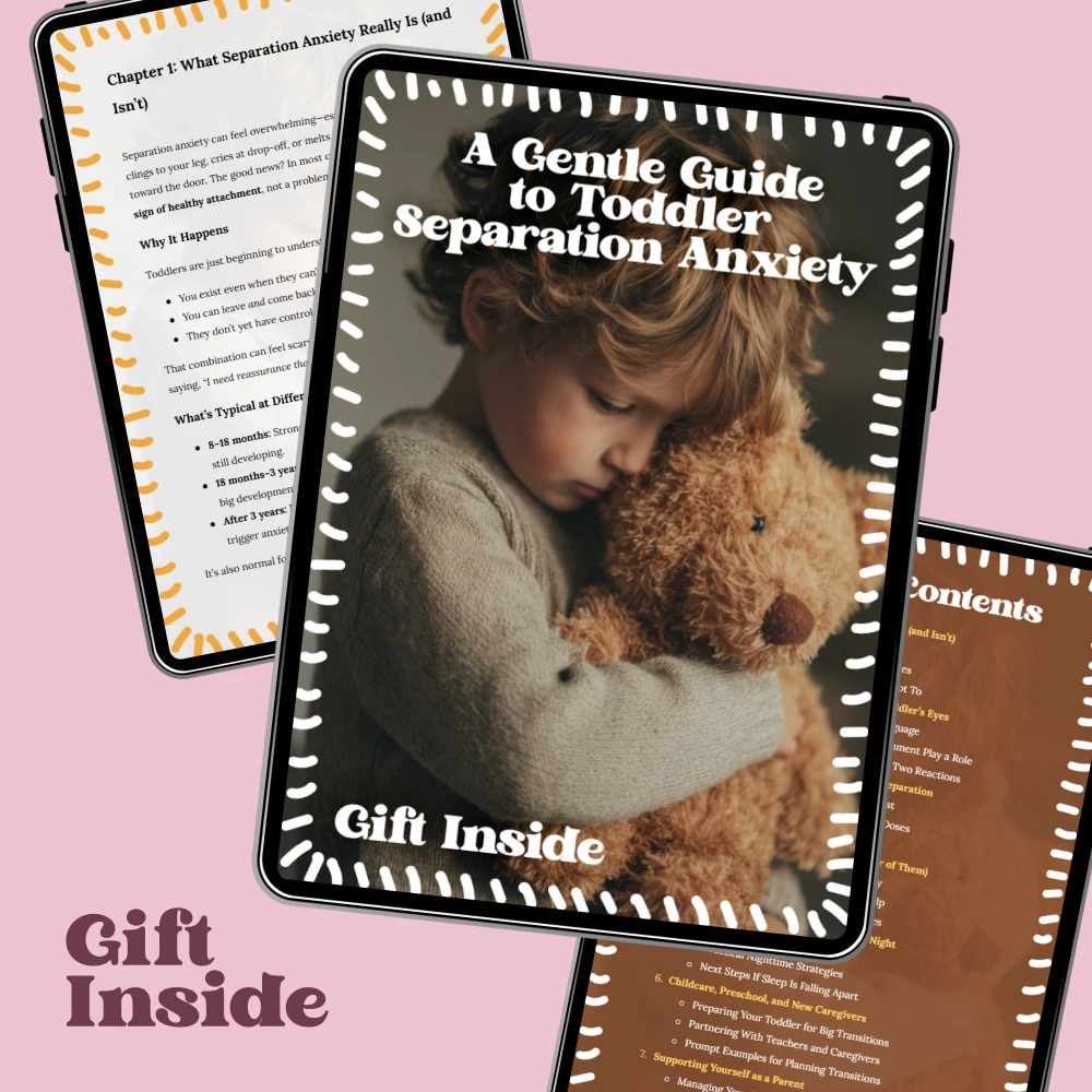 Toddler Separation Anxiety: Calm Goodbyes That Help